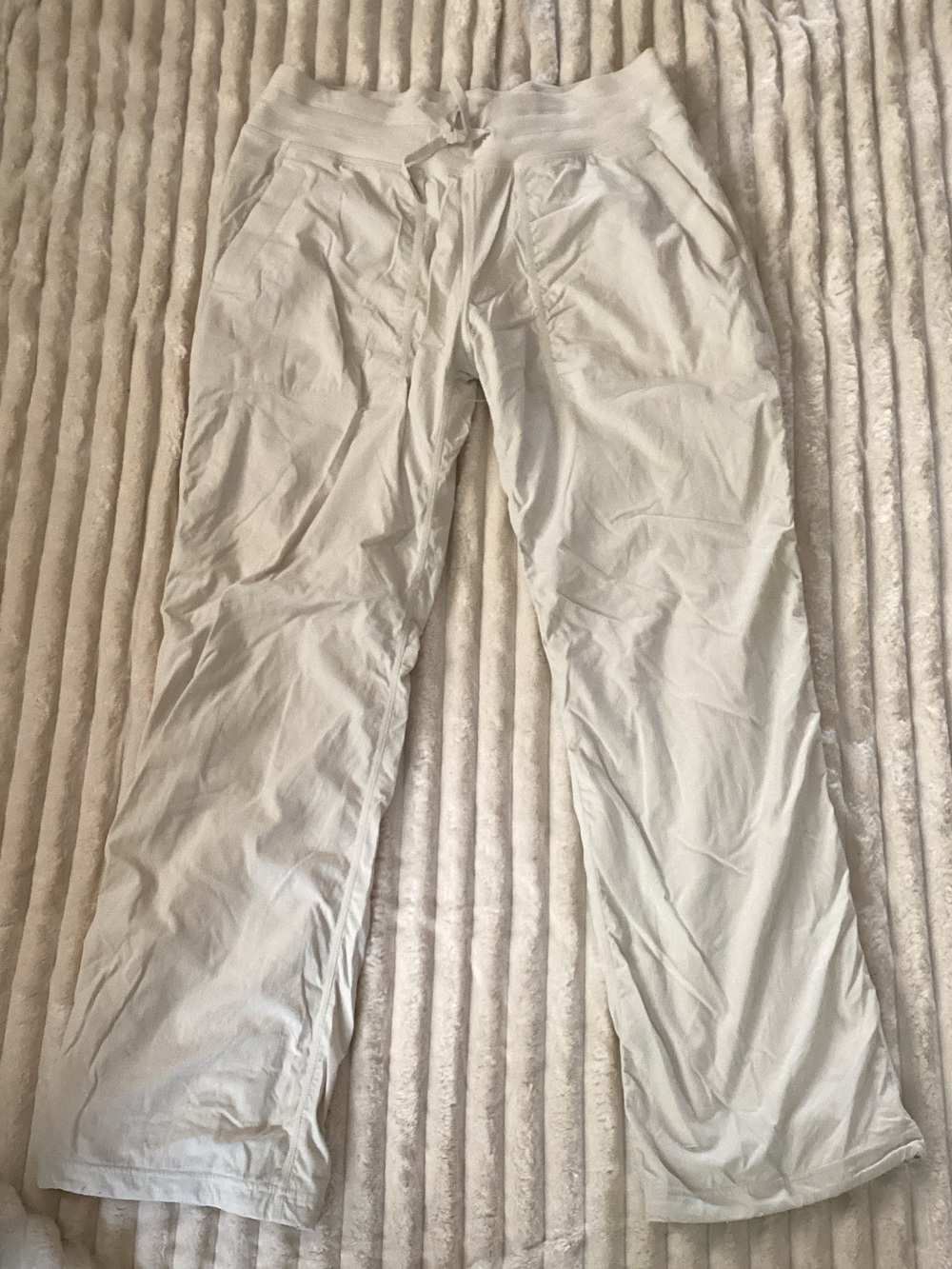 lululemon lined dance studio Drawstring Jogger Pants Sz 10 🦋🦋🦋